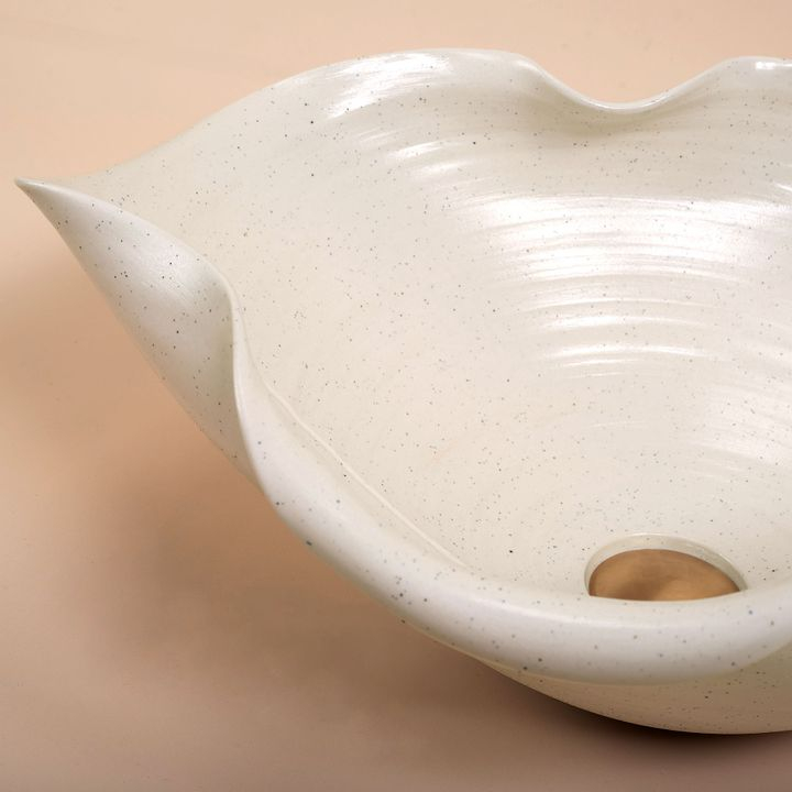 Lavoar ceramic pentru blat REA HM-02 Handmade ART [8]