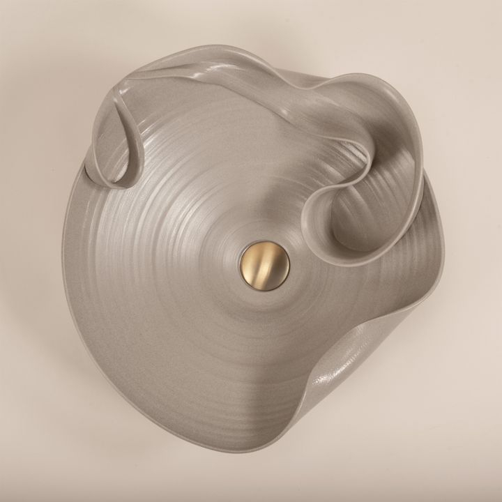 Lavoar ceramic pentru blat REA HM-12 Handmade ART [7]