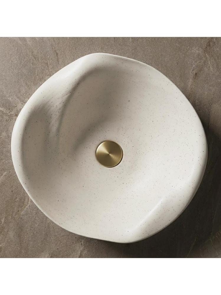 Lavoar ceramic pentru blat REA HM-34B Handmade ART [6]