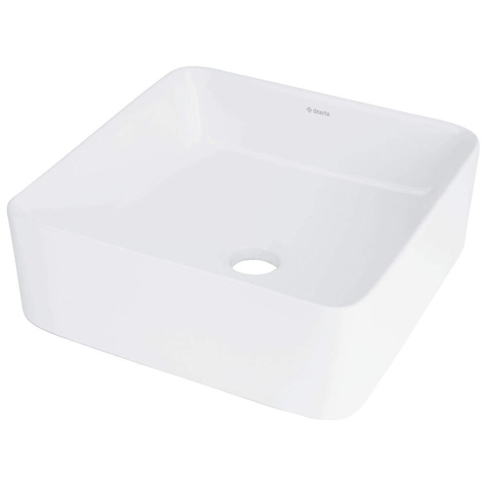 Lavoar ceramica Deante Jasmin alb 34,5x34,5 cm [1]