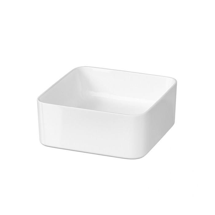 Lavoar Cersanit, Crea, patrat pe blat, 35 cm, alb [1]