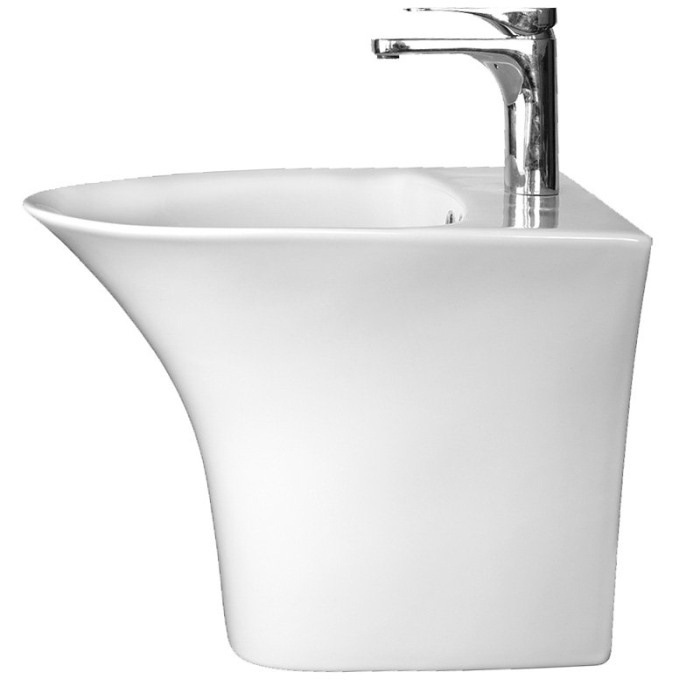 Lavoar Fluminia, Cassio 48, semirotund, 48 x 47 cm, alb [3]