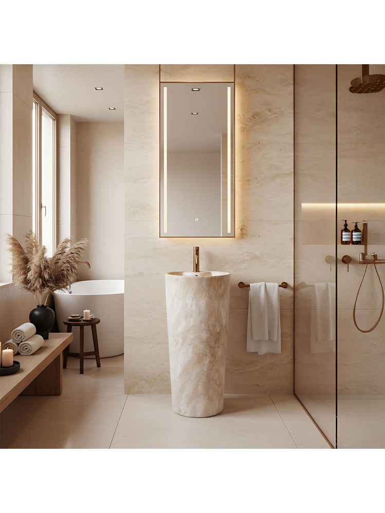 Lavoar freestanding de sine stătător Ceramic Rea Blanka Savana Matt [8]