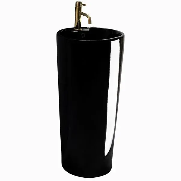Lavoar freestanding negru Rea Blanka [1]