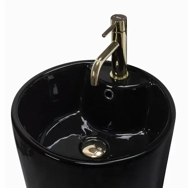 Lavoar freestanding negru Rea Blanka [4]