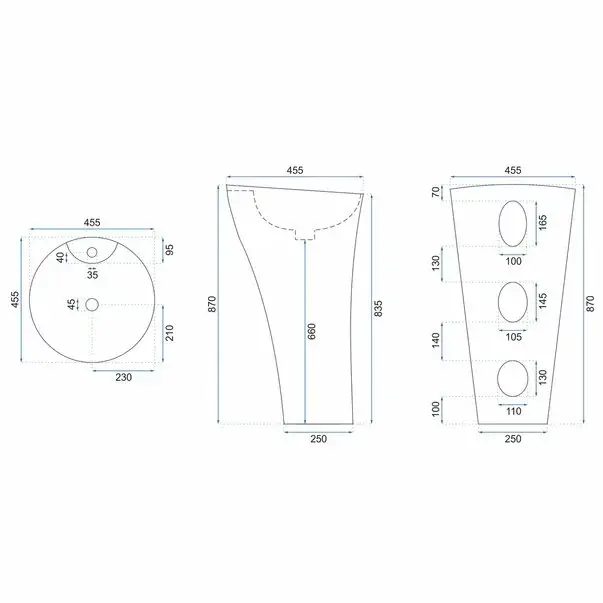 Lavoar freestanding Rea Agnes [5]