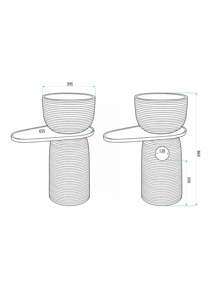 Lavoar freestanding REA Azalia [9]