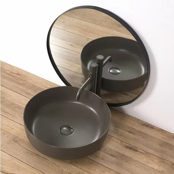 Lavoar gri mat pe blat Rea Elma Warm Grey 45 cm [5]