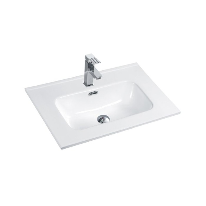 Lavoar incastrat, Fluminia, Siena-60, dreptunghiular, alb [1]