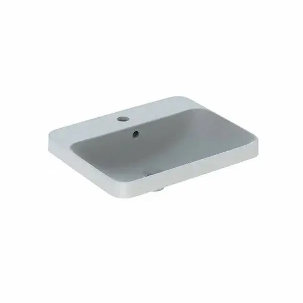 Lavoar incastrat Geberit Variform dreptunghiular cu preaplin 55x45 cm [1]