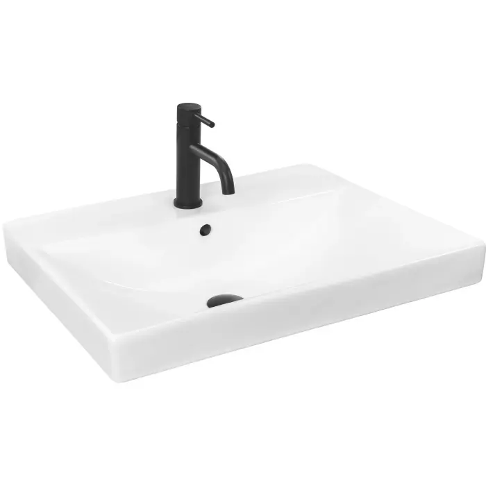 Lavoar incastrat Mandy Alb 60cm, Rea [1]