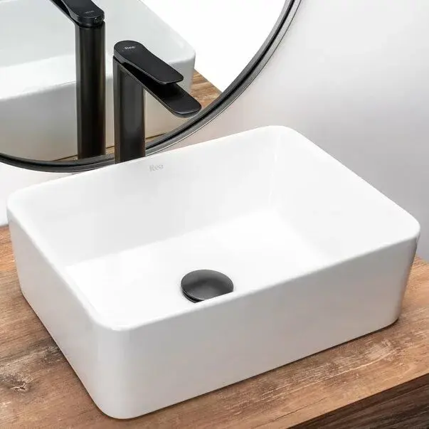 Lavoar mini alb pe blat Rea Anita 41 cm [4]