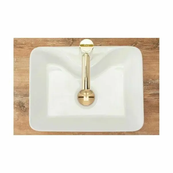 Lavoar mini alb pe blat Rea Kelly 41 cm [2]