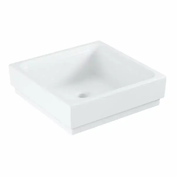 Lavoar patrat pe blat Grohe Cube Ceramic cu PureGuard 40x40 [2]