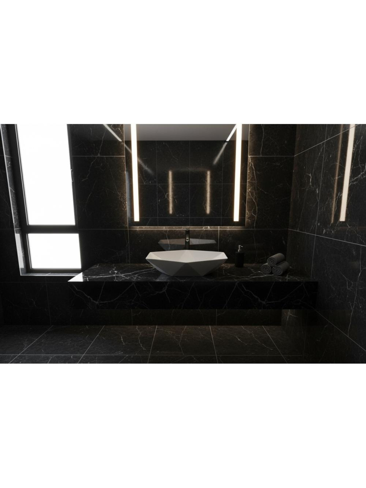 Lavoar pe blat BASARO EURUS alb [4]