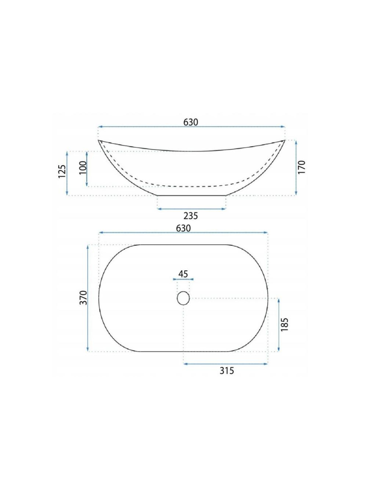 Lavoar pe blat Basaro Westa alb [4]
