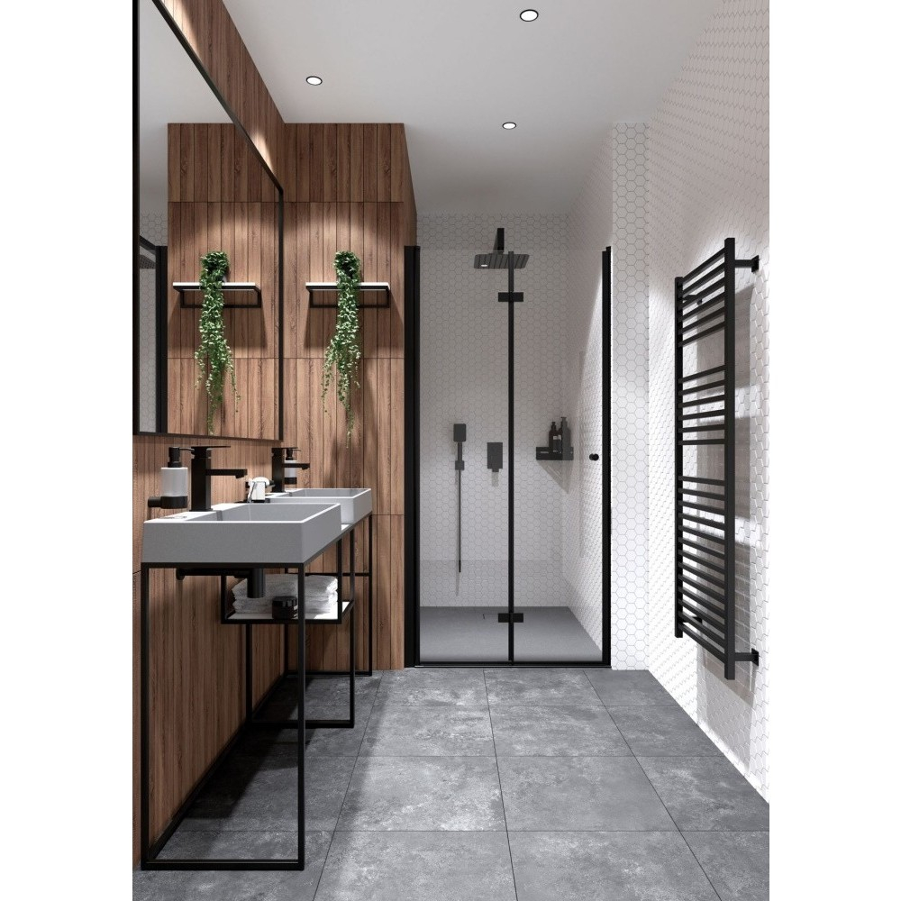 Lavoar pe blat Deante Correo gri-metalic 40x60cm [6]