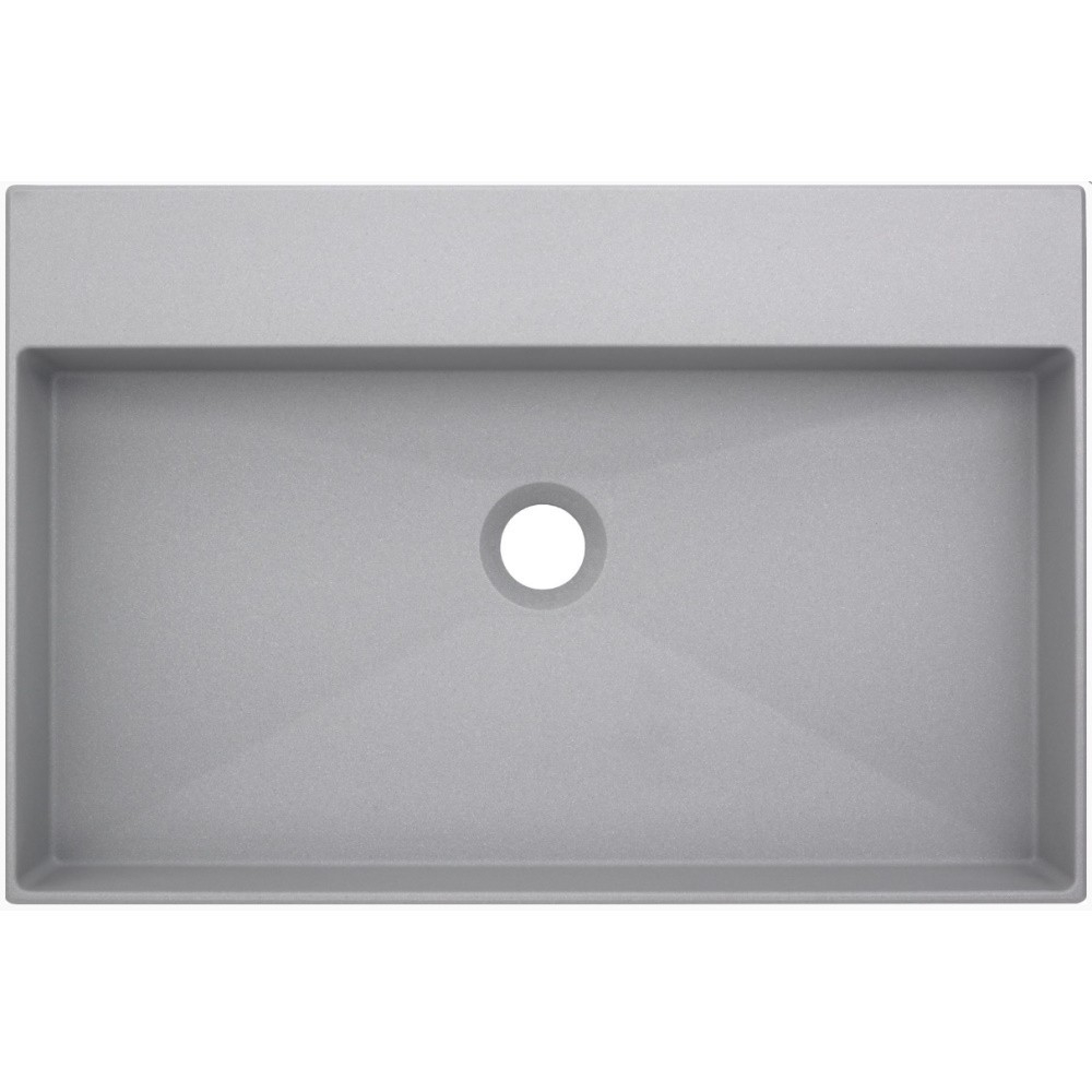 Lavoar pe blat Deante Correo gri-metalic 40x60cm [2]
