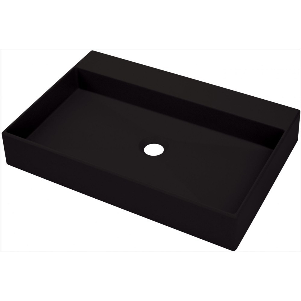 Lavoar pe blat Deante Correo negru-mat 40x60cm [1]