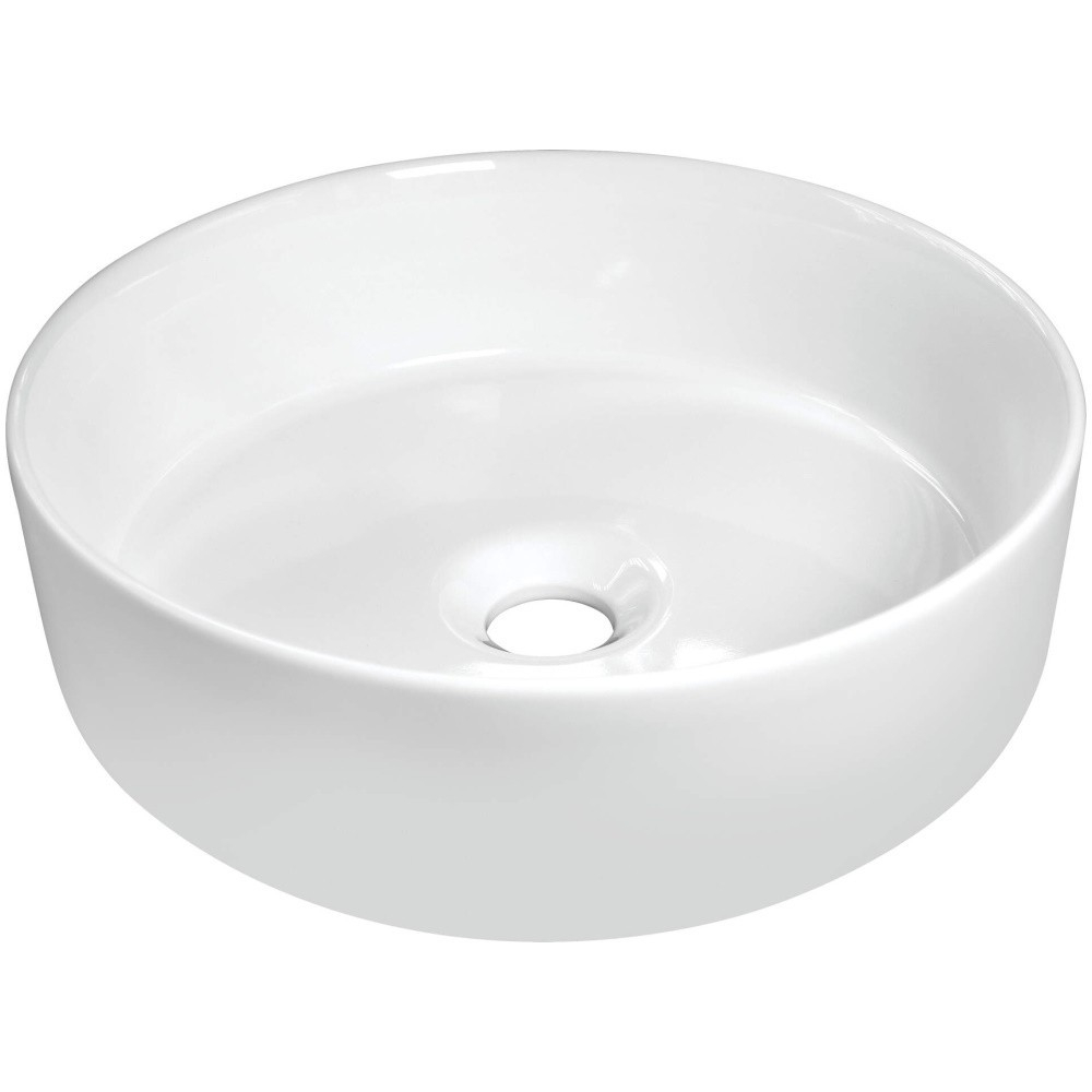 Lavoar pe blat Deante Silia alb 36cm [1]