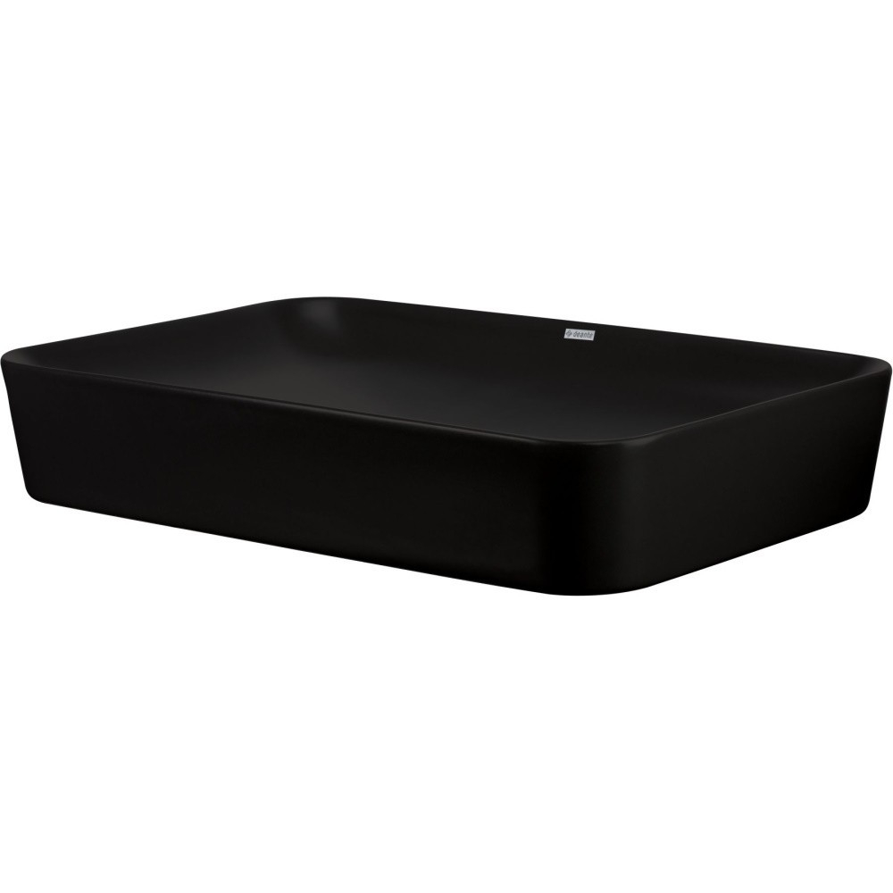 Lavoar pe blat Deante Tess negru-mat 40x60cm [3]