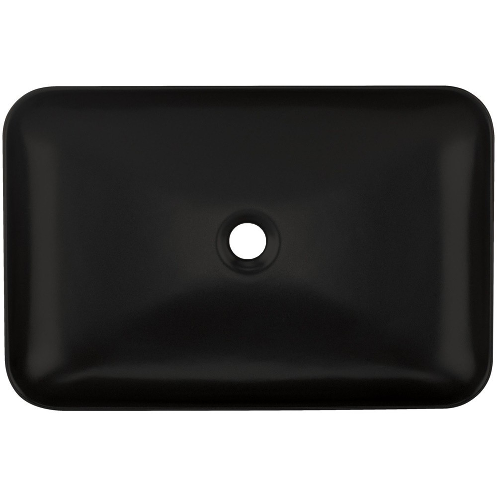 Lavoar pe blat Deante Tess negru-mat 40x60cm [2]