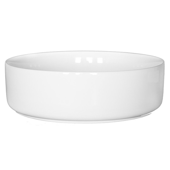 Lavoar pe blat, Fluminia, Alice, rotund, diametru 40cm, alb [2]