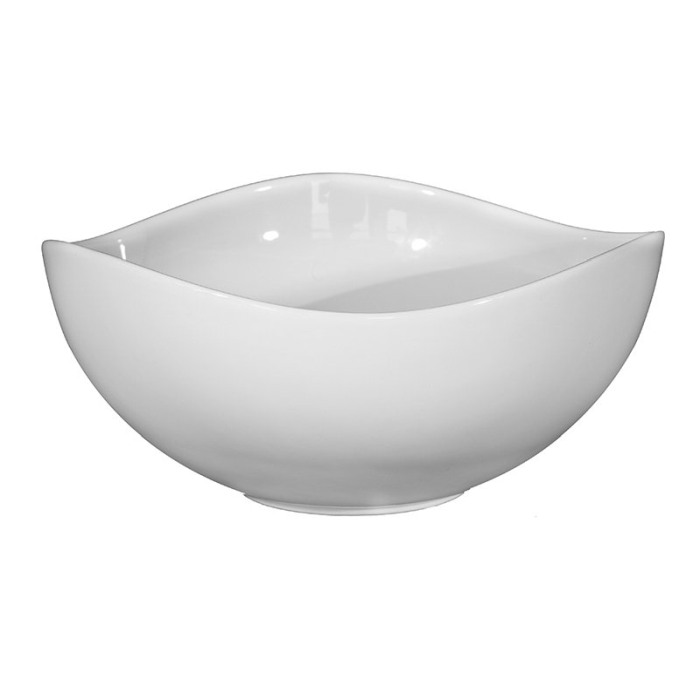 Lavoar pe blat, Fluminia, Aloe-39, amorf, 38,5 x 38 cm, alb [1]