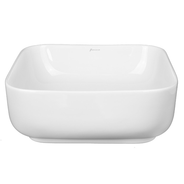 Lavoar pe blat, Fluminia, Andra, patrat, 38,5 x 38,5 cm, alb [3]