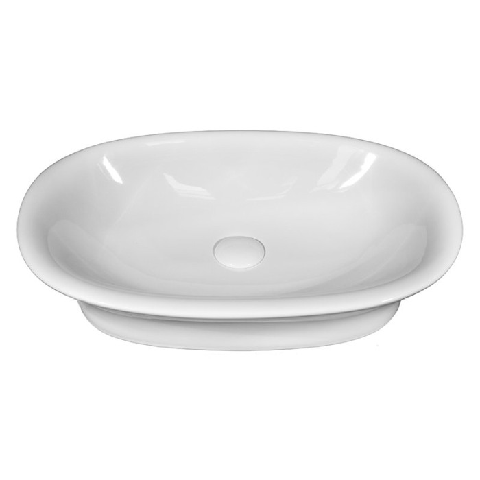Lavoar pe blat, Fluminia, Diana, oval, 59 x 38,5 cm, alb [4]