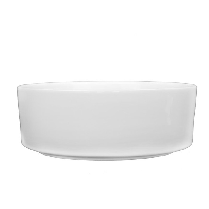Lavoar pe blat, Fluminia, Jasmin, rotund, diametru 37,5 cm, alb [3]