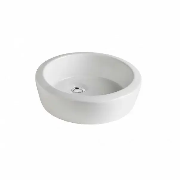 Lavoar pe blat Gala Eos rotund alb lucios 40 cm [1]