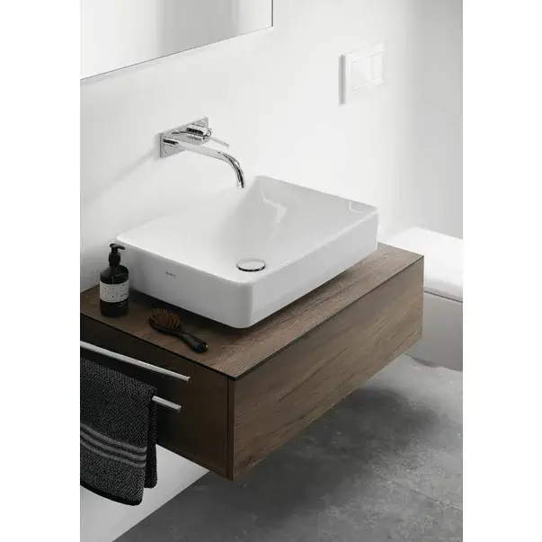Lavoar pe blat Geberit Variform dreptunghiular fara preaplin 55x40 cm [2]