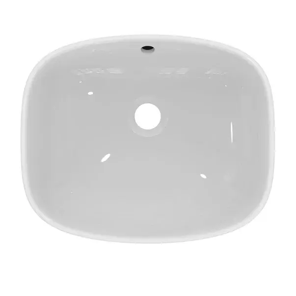 Lavoar pe blat Ideal Standard i.life B alb 45 cm [6]