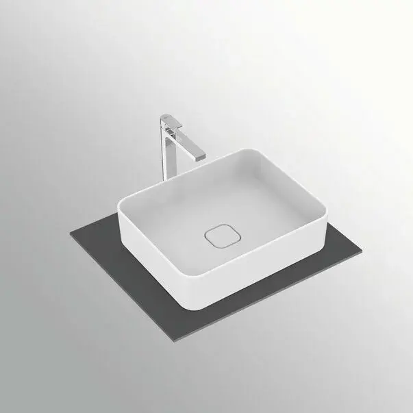 Lavoar pe blat Ideal Standard Strada II dreptunghiular 50x40 cm fara preaplin [5]