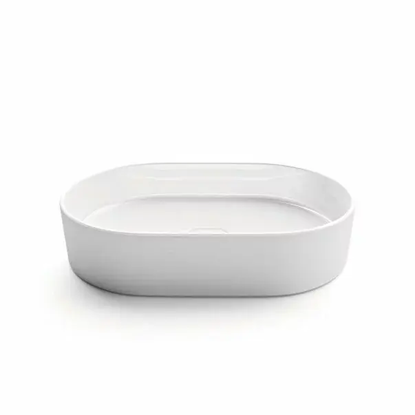 Lavoar pe blat Ideal Standard Strada II oval 60x40 cm fara preaplin [6]