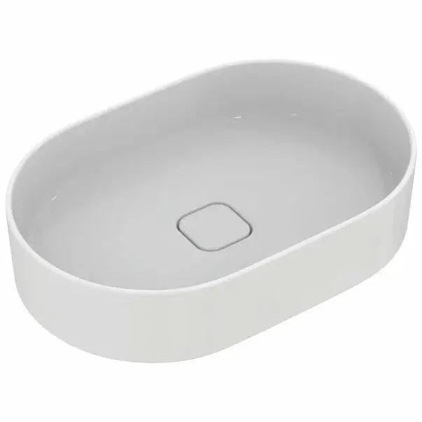 Lavoar pe blat Ideal Standard Strada II oval 60x40 cm fara preaplin [4]