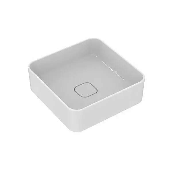 Lavoar pe blat Ideal Standard Strada II patrat 40x40 cm fara preaplin [3]