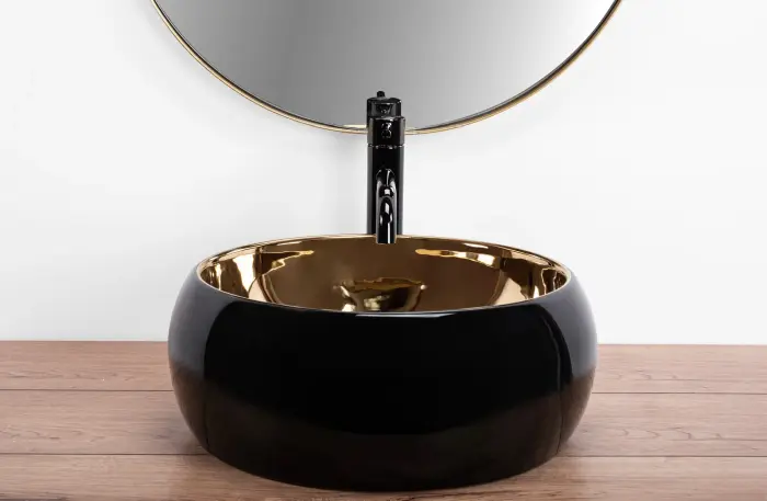 Lavoar pe blat Luna Auriu/Negru, Rea [3]