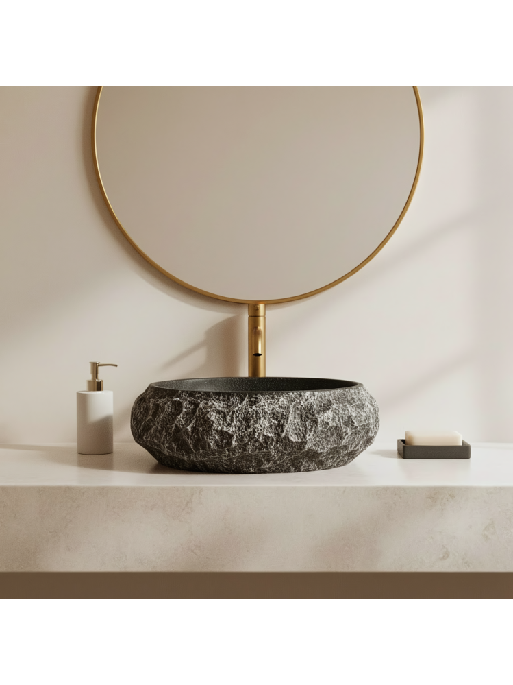 Lavoar pe blat Mika Gabro negru [5]