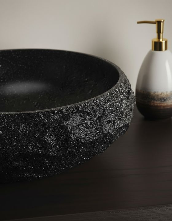 Lavoar pe blat Mika negru [3]