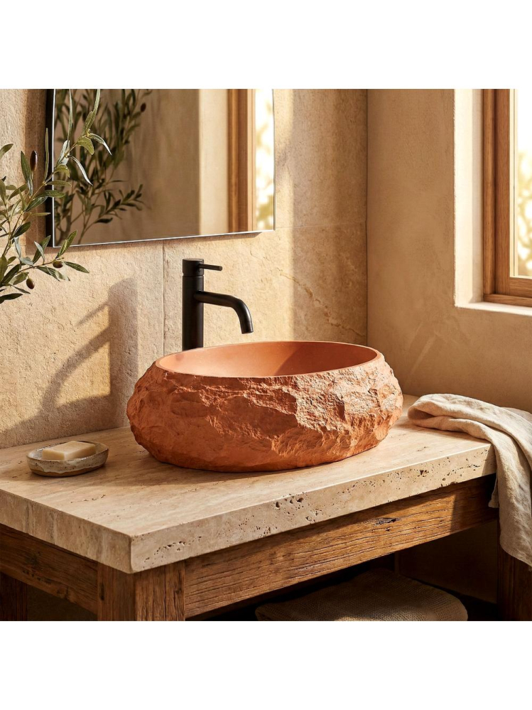 Lavoar pe blat Mika Terracotta [3]