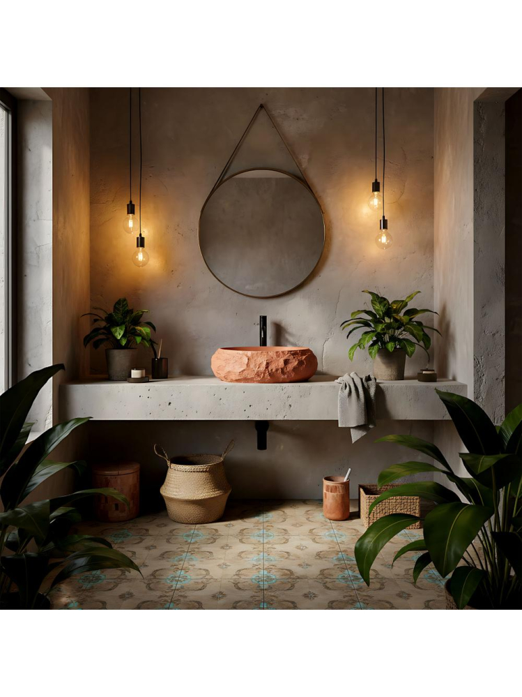 Lavoar pe blat Mika Terracotta [8]