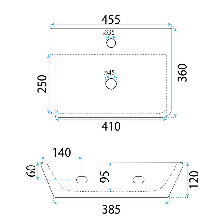 Lavoar pe blat Rea Altea Cloudy [5]