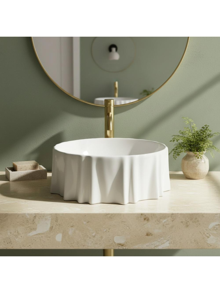 Lavoar pe blat Rea Anastazja alb [6]