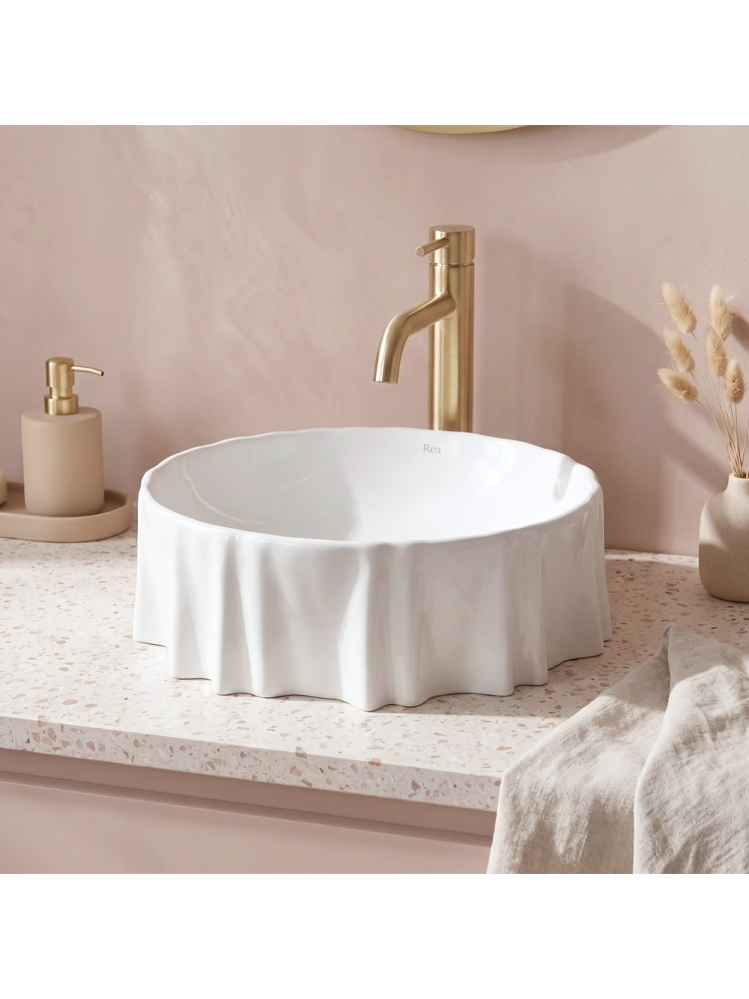 Lavoar pe blat Rea Anastazja alb [4]