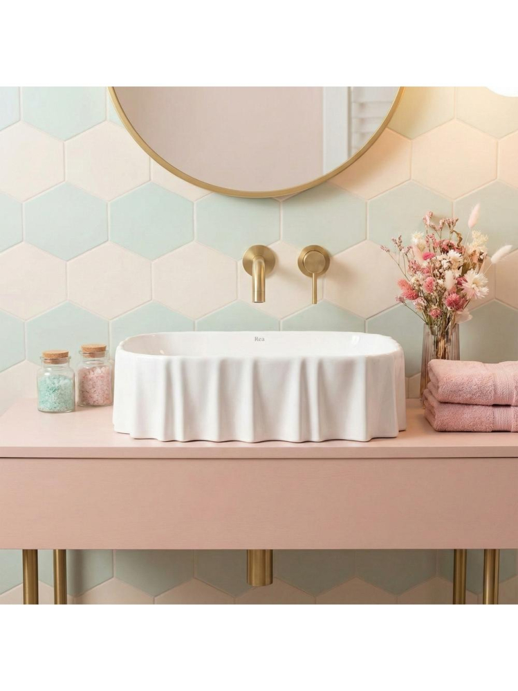 Lavoar pe blat Rea Atria alb [3]