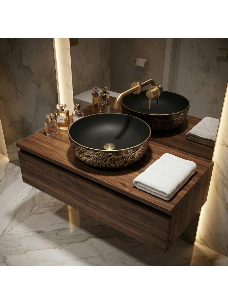 Lavoar pe blat Rea Babilon negru/auriu [5]