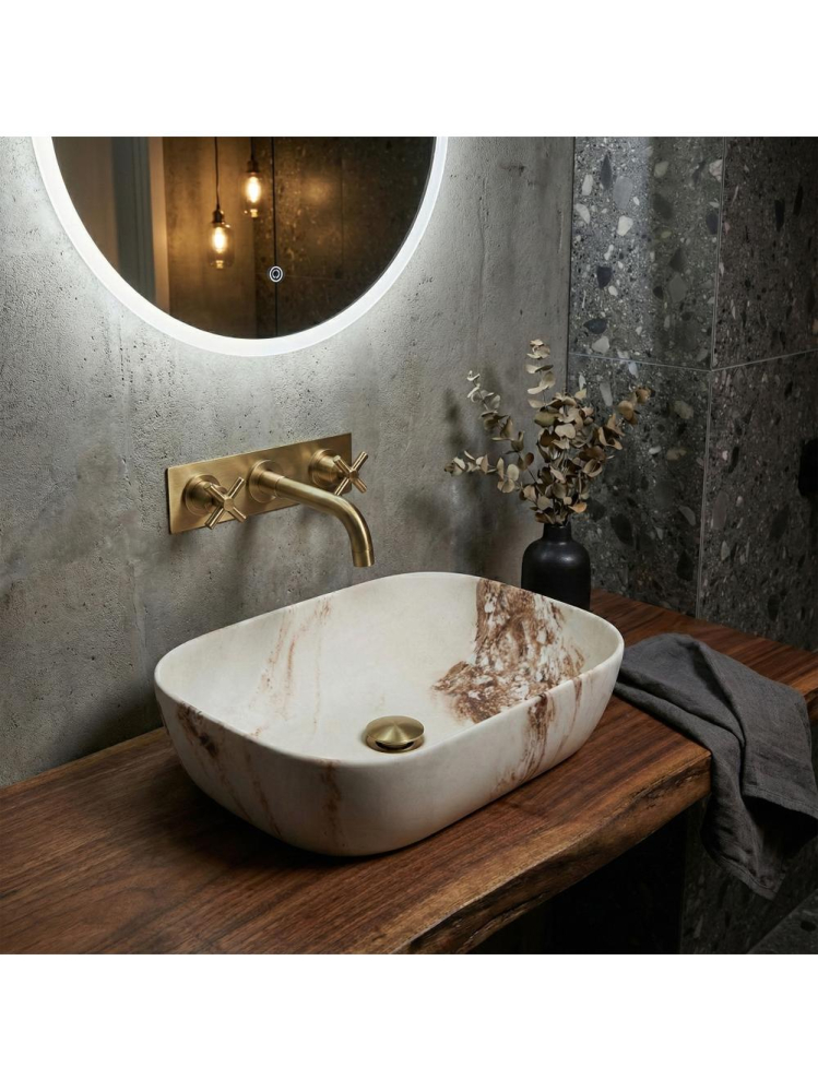 Lavoar pe blat Rea Belinda Marrone Matt [8]