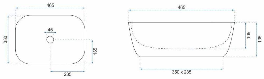 Lavoar pe blat Rea Belinda Warm [7]